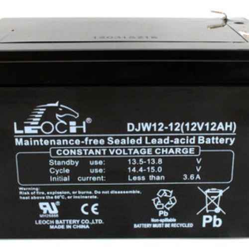 理士DJW12-12蓄电池_12V 12AH规格参数_实拍图片_尺寸_用途