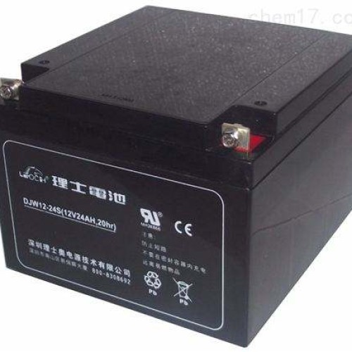 理士蓄电池DJW12-24S_12V 24AH规格参数_实拍图片_尺寸_消防控制主机